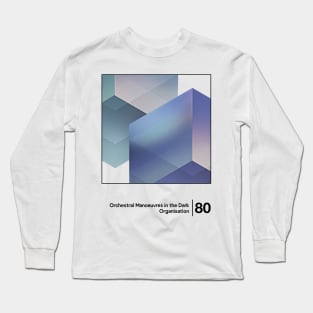 Organisation - OMD - Original Illustration Artwork Long Sleeve T-Shirt